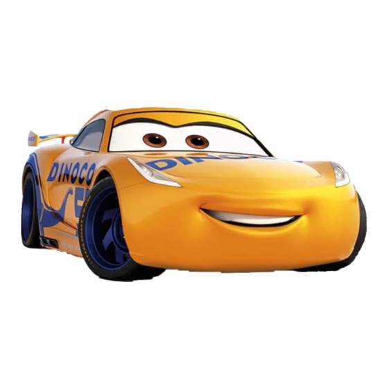 Disney PIXAR CRUZ RAMIREZ Instructions Manual