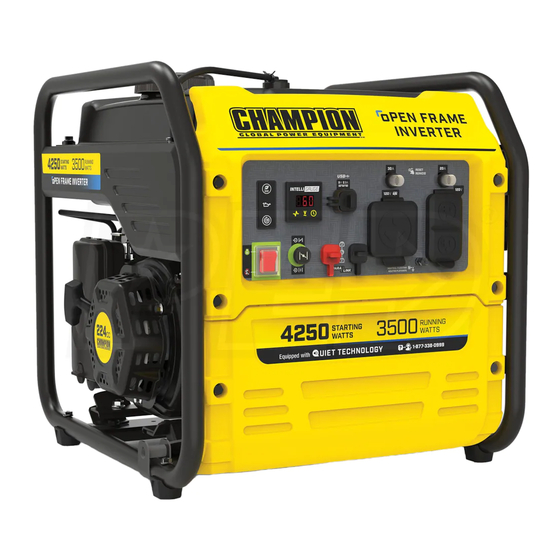 Champion Global Power Equipment 200955 Operator's Manual
