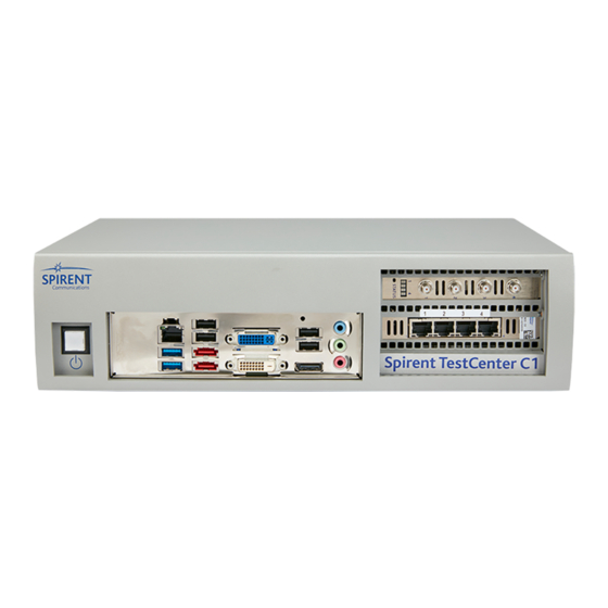 Spirent C1 Installation Instructions Manual
