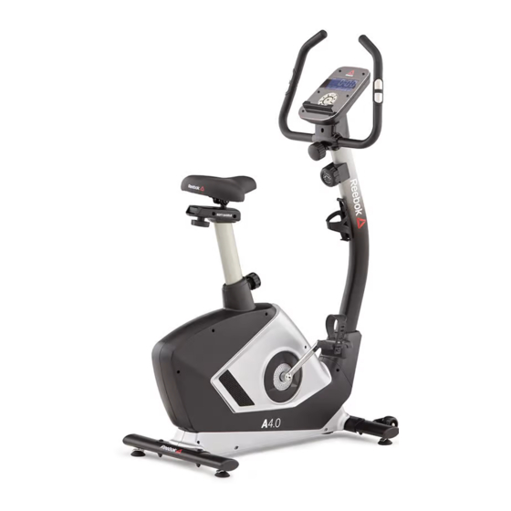 Reebok ASTRORIDE A4.0 BIKE Manual