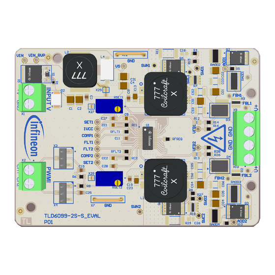 Infineon TLD6099-2S-S EVAL Series User Manual