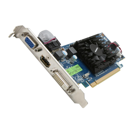 Gigabyte GV-R645D3-512I User Manual