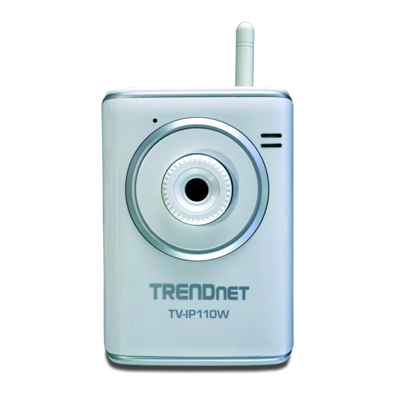 TRENDnet TV-IP110W Quick Installation Manual