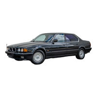 BMW 740i 1993 Troubleshooting Manual