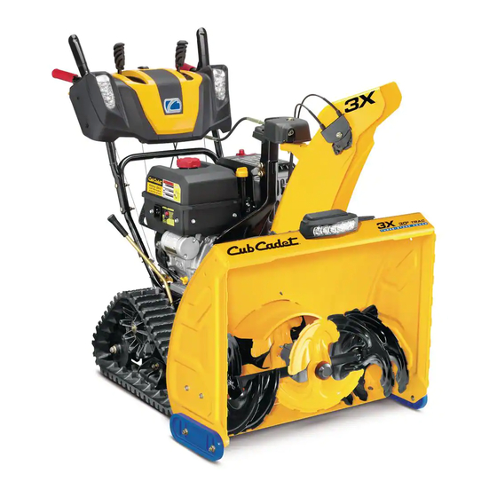 Cub Cadet 3X 30 HD TRAC Operator's Manual