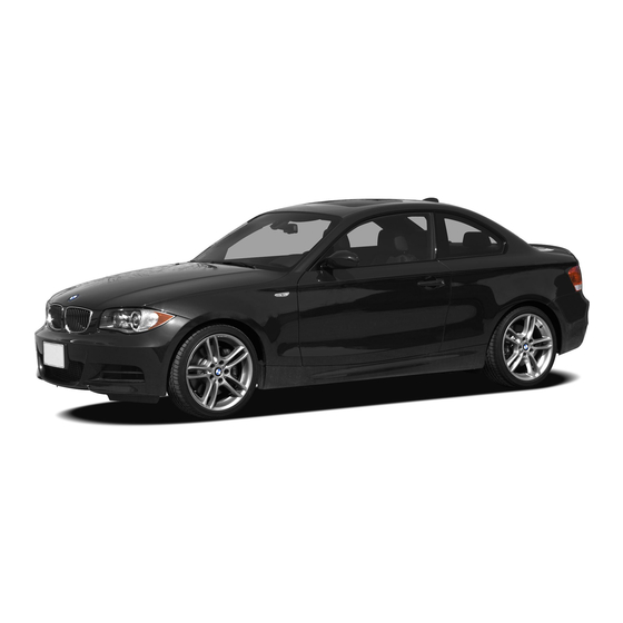 BMW 2009 128i Owner's Manual