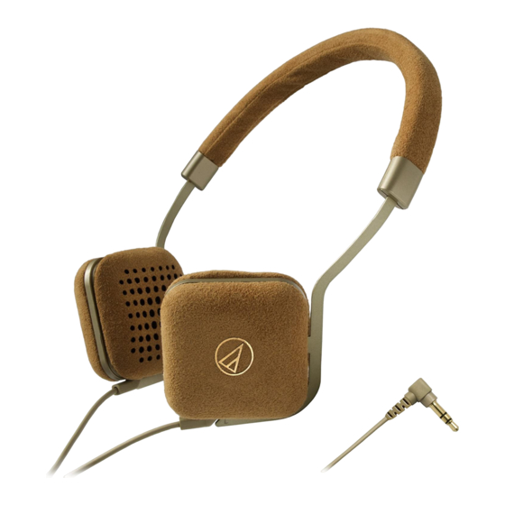 Audio Technica ATH-UN1 Instructions