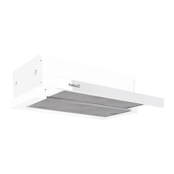 Cata TF-7600-WH Instructions For Installation, Maintenance And Use