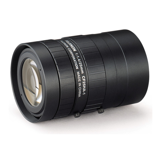 Navitar C22X17A-M41 Video Lenses Manuals