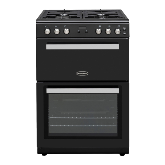 montpellier MMRG60K Installation And Operating Instructions Manual