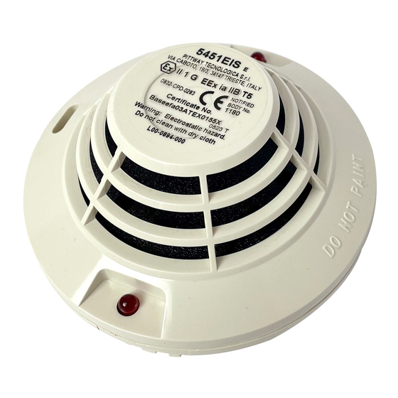 System Sensor 5451EIS Installation And Maintenance Instructions