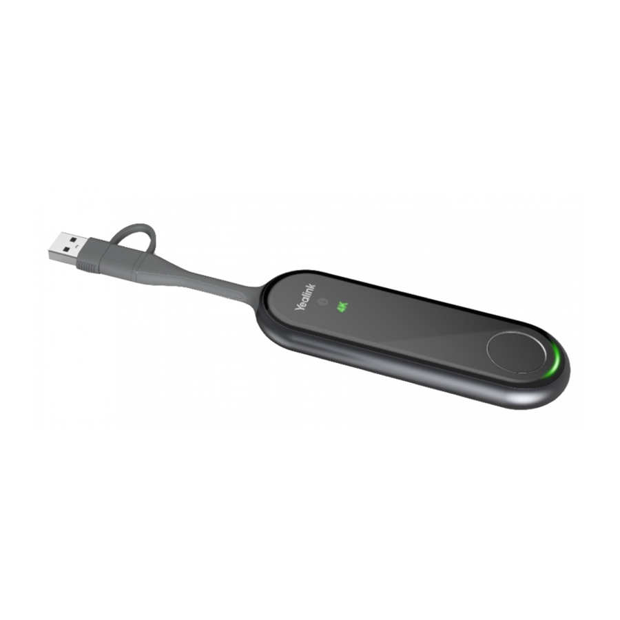 Yealink WPP30 - Wireless Presentation Pod Quick Start Guide
