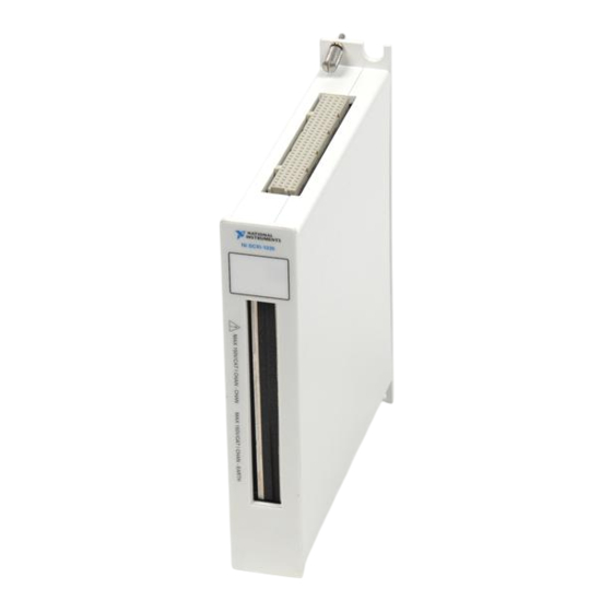 National Instruments SCXI-1333 Installation Manual