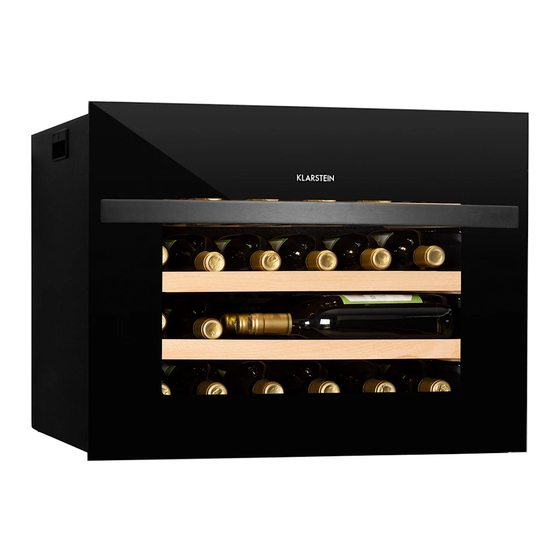 Klarstein VINSIDER 24 BUILT-IN UNO Manual