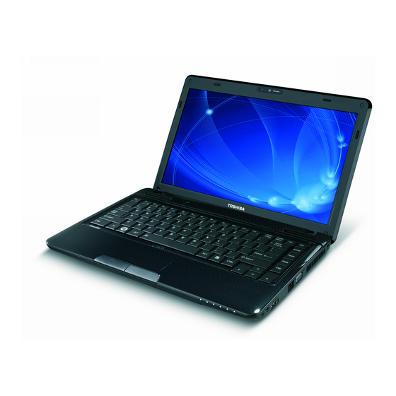 Toshiba Satellite C645 User Manual