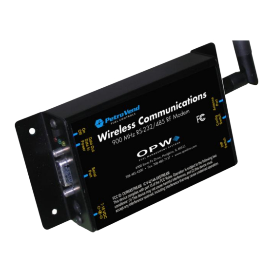 OPW Wireless Petro-Net Modem User Manual