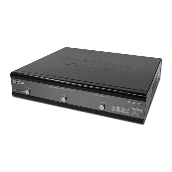 CYP CSO-T2 Operation Manual