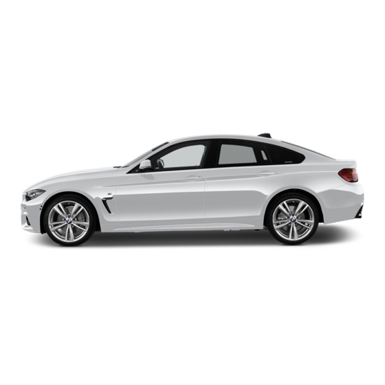 BMW Coupe 4 Series Owner's Manual