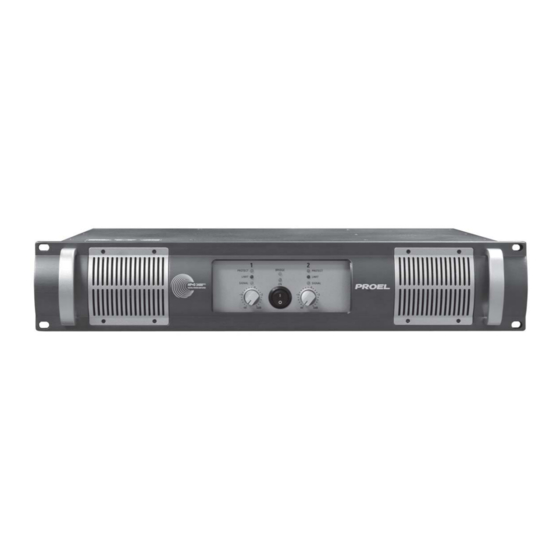 PROEL HPD3400 User Manual