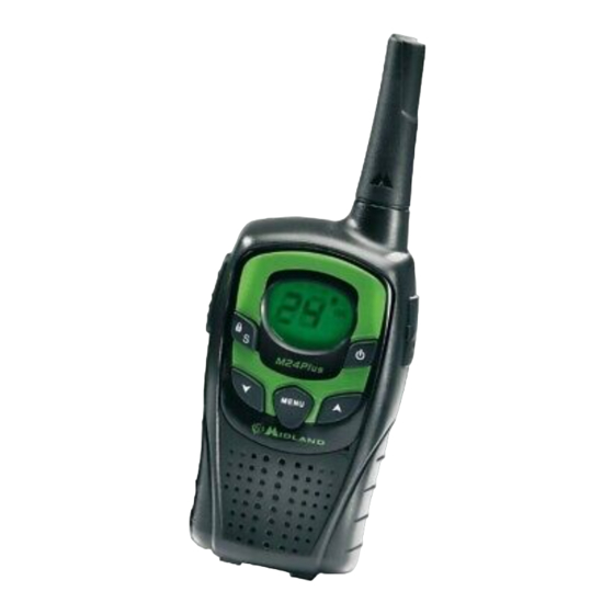 Midland M24 Plus Manual