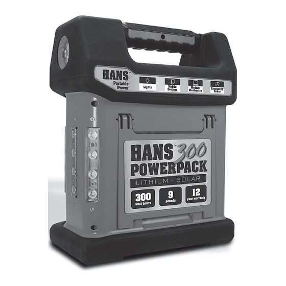 Hans PowerPack 300 User Manual