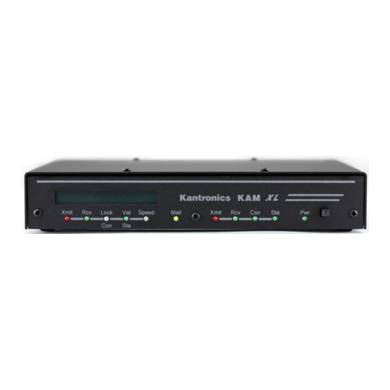 Kantronics KAM XL Reference Manual
