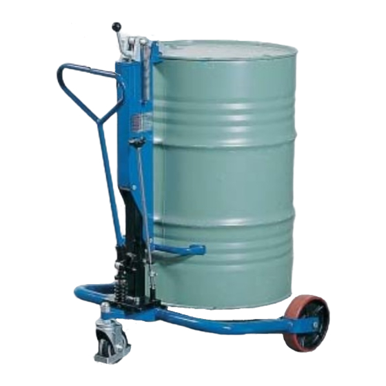 Denios drum transporter DT EX Instructions Manual