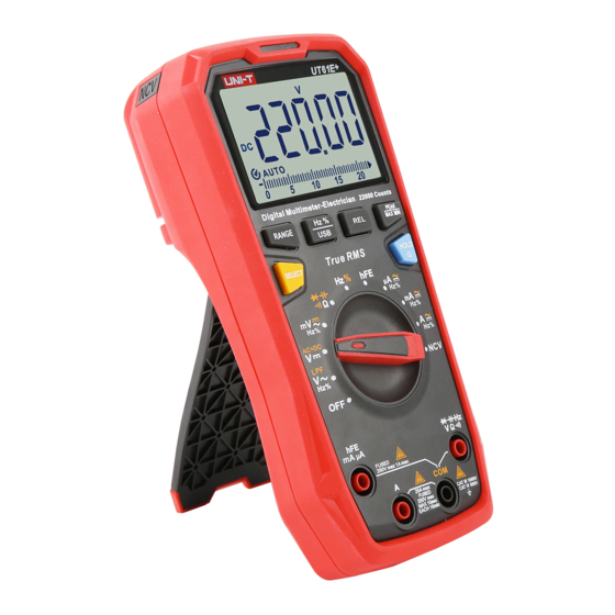 UNI-T UT61B+ User Manual