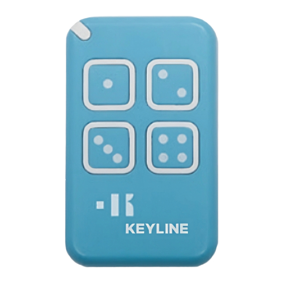 Keyline TADA ALL Programming Instructions Manual