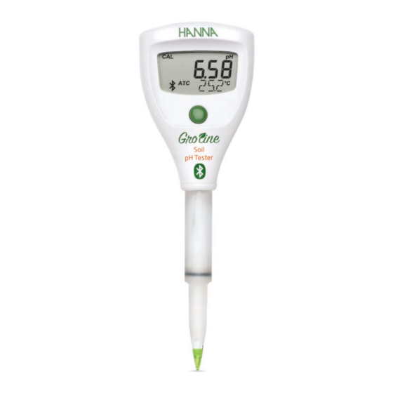 Hanna Instruments HALO 2 HI9810302 Instruction Manual