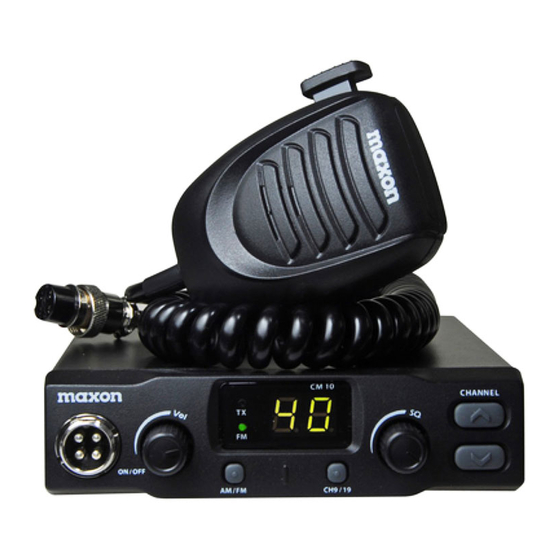 Maxon CM10 Service Manual