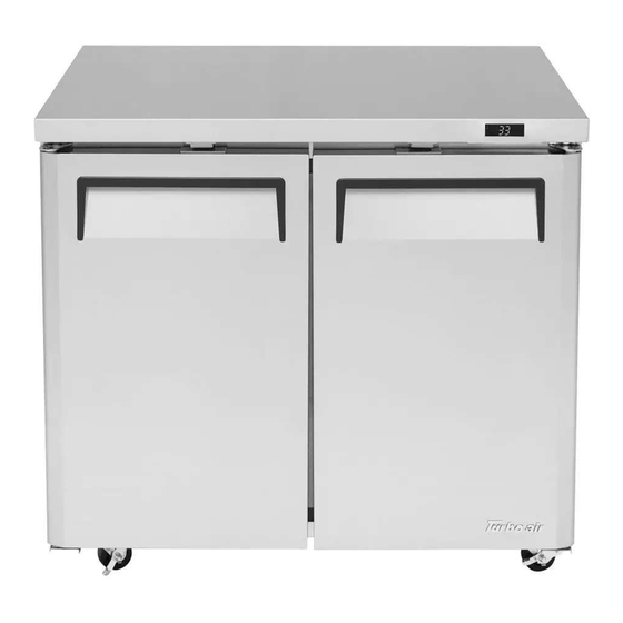 Turbo Air MUR-28L Service Manual