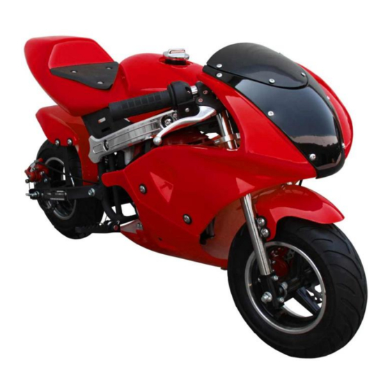 Coolster POCKET BIKE QG-40 User Manual