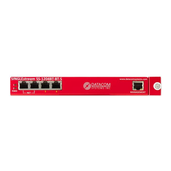 Datacom Systems SS-1200-S Series User Manual