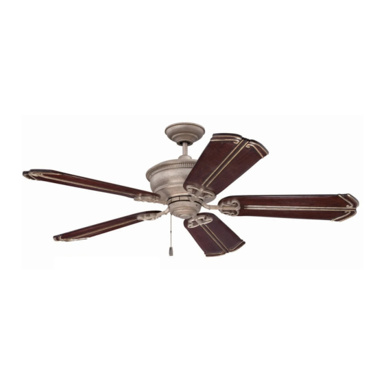 Craftmade Monaghan MGN52AO Installation Manual