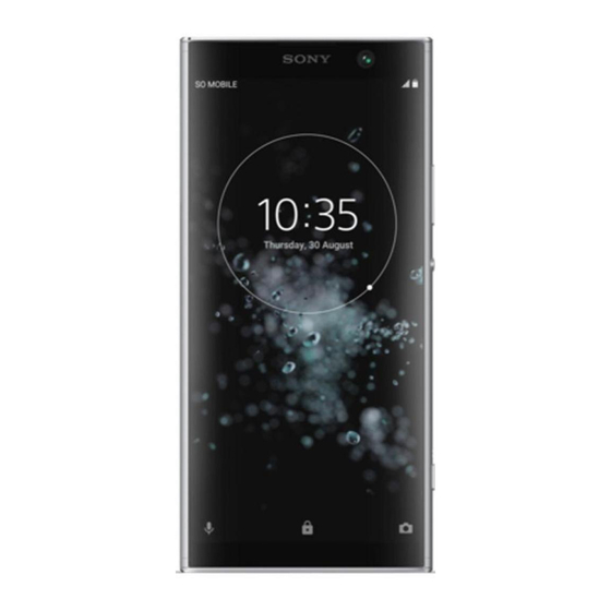 Sony Xperia H4413 Startup Manual