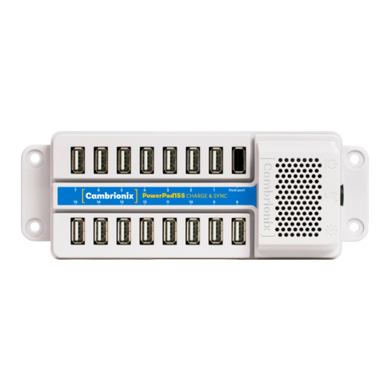 CAMBRIONIX PowerPad15S User Manual