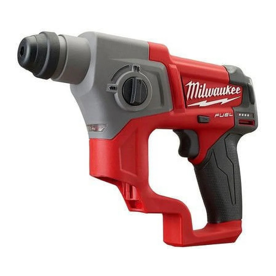Milwaukee M12 FUEL 2416-21XC Hammer Manuals