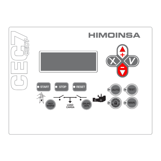 Himoinsa CEC7 Instruction Manual