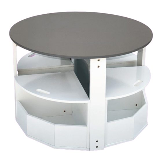 milliard ROUND TABLE & 4 STOOLS Product Manual