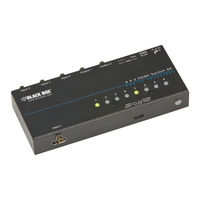 Black Box VSW-HDMI4X2-4K User Manual