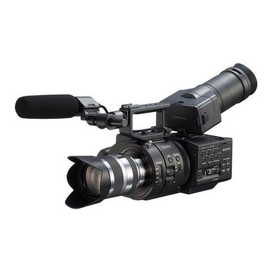 Sony NEX-FS700 Series Firmware Update