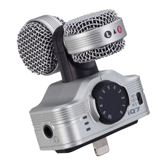 Zoom iQ7 Operation Manual