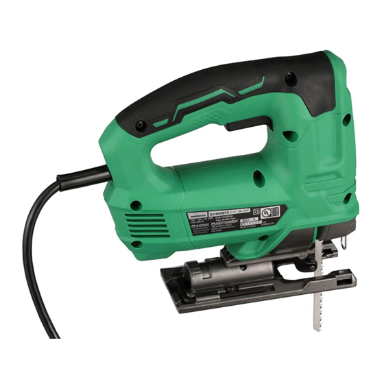 Metabo HPT CJ 90VST2 Instruction Manual