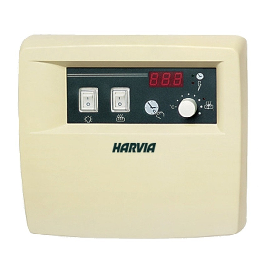 Harvia C80/1 Manuals