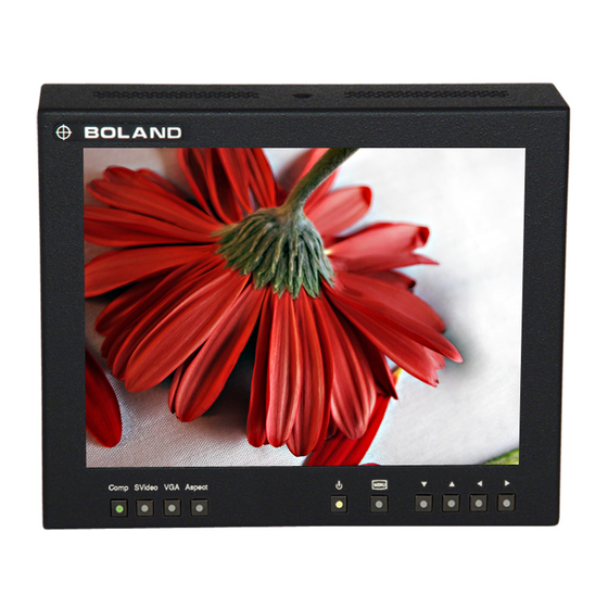 Boland Vp Series Quick Start Manual