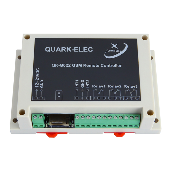Quark-Elec QK-G021 Setup Manual