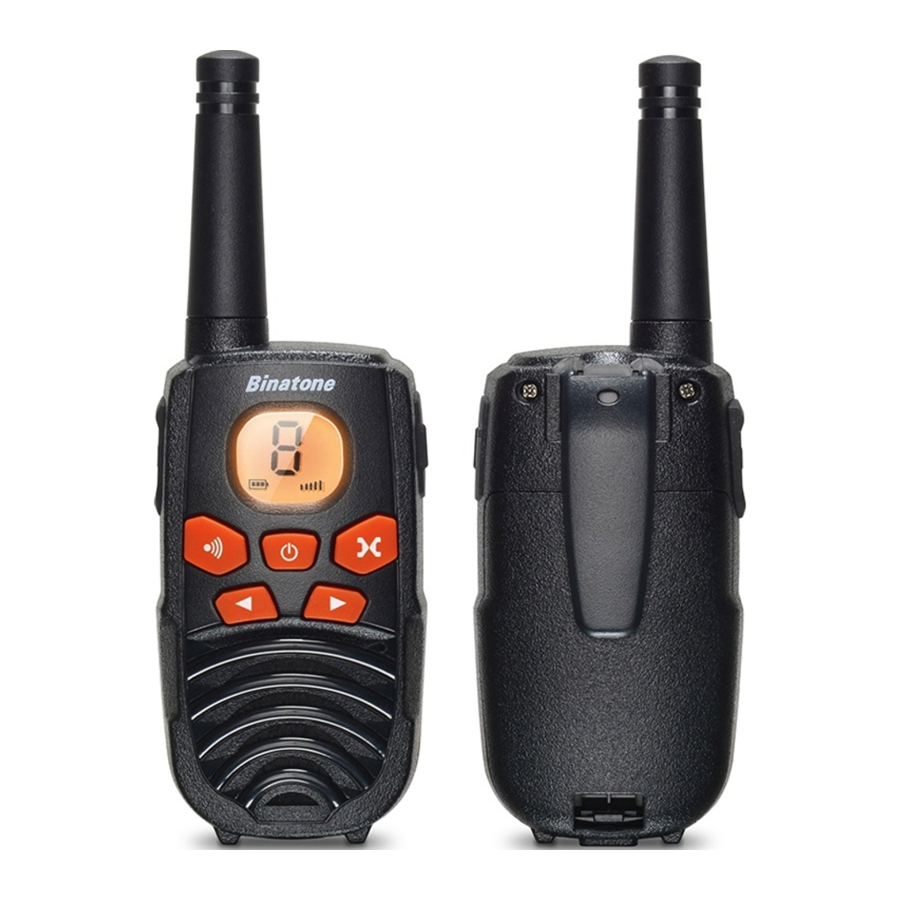 Binatone 250 - Portable Radio User Manual