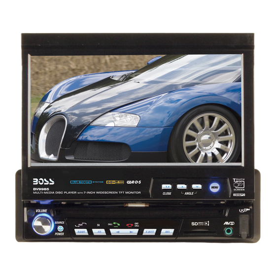Boss Audio Systems BV9985 User Manual