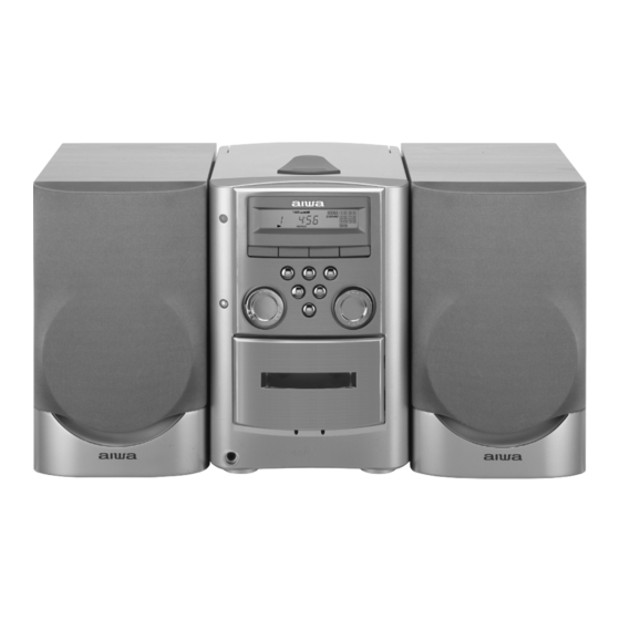 Aiwa XR-M161HS(S) Service Manual
